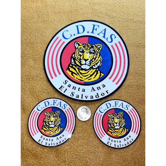 C. D. FAS High Quality Water Resistant Sticker Decal (pack of 3) - Picture 3 of 3